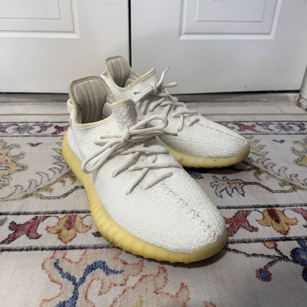 adidas Yeezy Boost 350 V2 Cream White CP9366 Men’s Size 8 Triple White